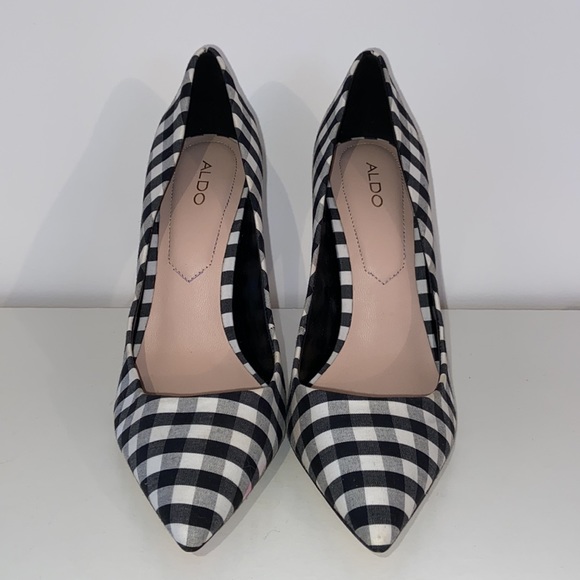ALDO Checkered Heels - Picture 2 of 3